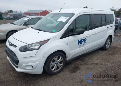 2015 Ford Transit Connect Xlt from USA, damaged, VIN NM0GE9F79F1196397
